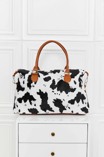 Animal Print Brushed Weekender Bag Carauana Store