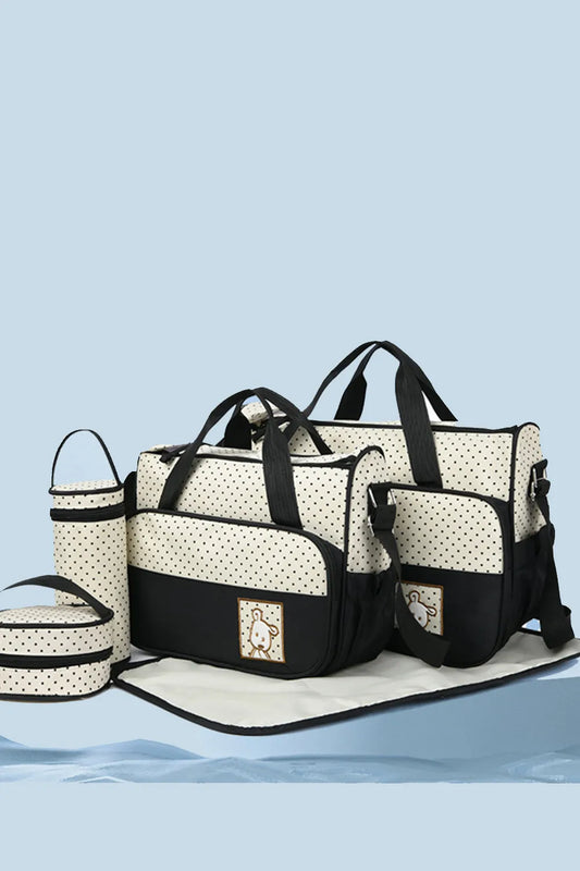 Oxford Cloth Contrast 4 Piece Bag Set Carauana Store