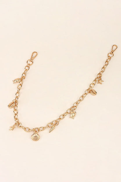 Sea Element Charm Iron Chain Belt Carauana Store