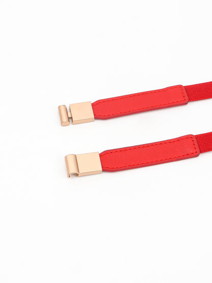 PU Elastic Skinny Belt Carauana Store