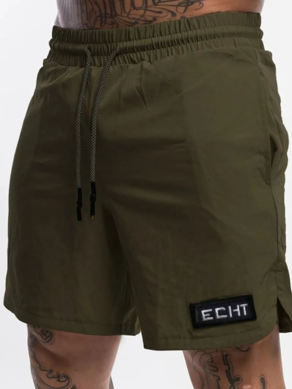 Men's Plus Size Drawstring Shorts with Pockets Carauana Store