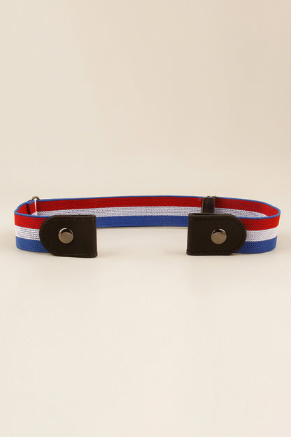 PU Elastic Snap Closure Belt Carauana Store