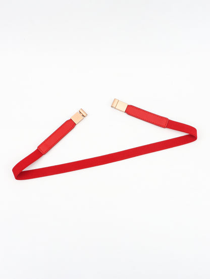 PU Elastic Skinny Belt Carauana Store