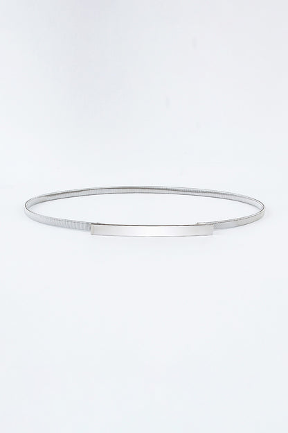 Elastic Iron Skinny Belt Carauana Store