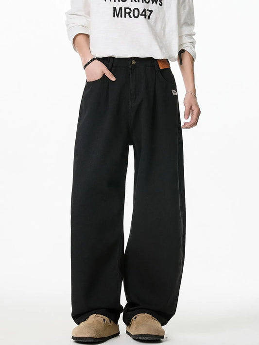 Men's Plus Size Wide Leg Pants Carauana Store