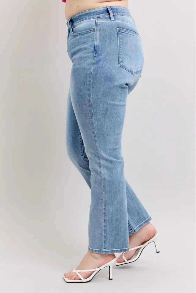 Judy Blue Plus Size High Waist Dad Jeans Carauana Store