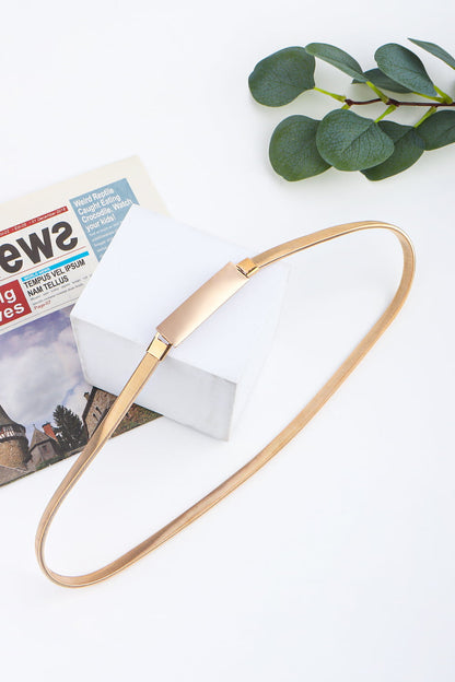 Elastic Iron Skinny Belt Carauana Store