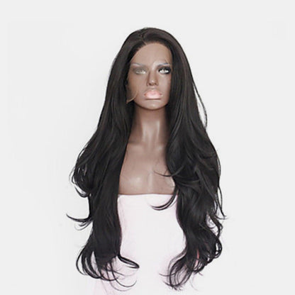 13*3" Lace Front Wigs Synthetic Long Wavy 24" 130% Density Carauana Store