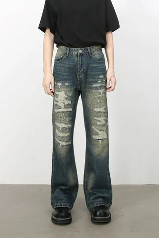 Men's Distressed Jeans