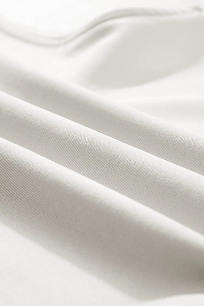 Ricrac Trim Tank Top and Elastic Waist Shorts Set Carauana Store