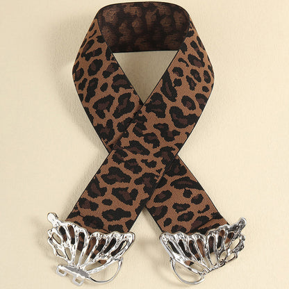 Butterfly Alloy Buckle Elastic Belt Carauana Store