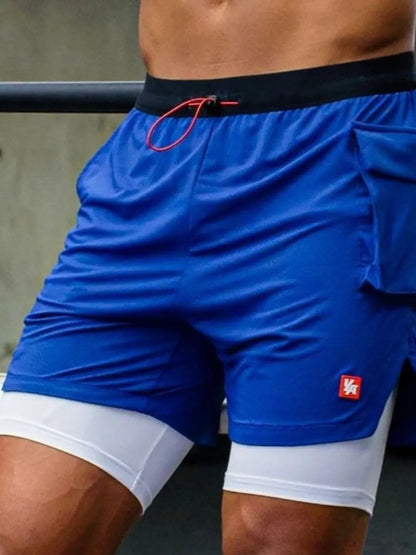 Men's Plus Size Drawstring Shorts Carauana Store