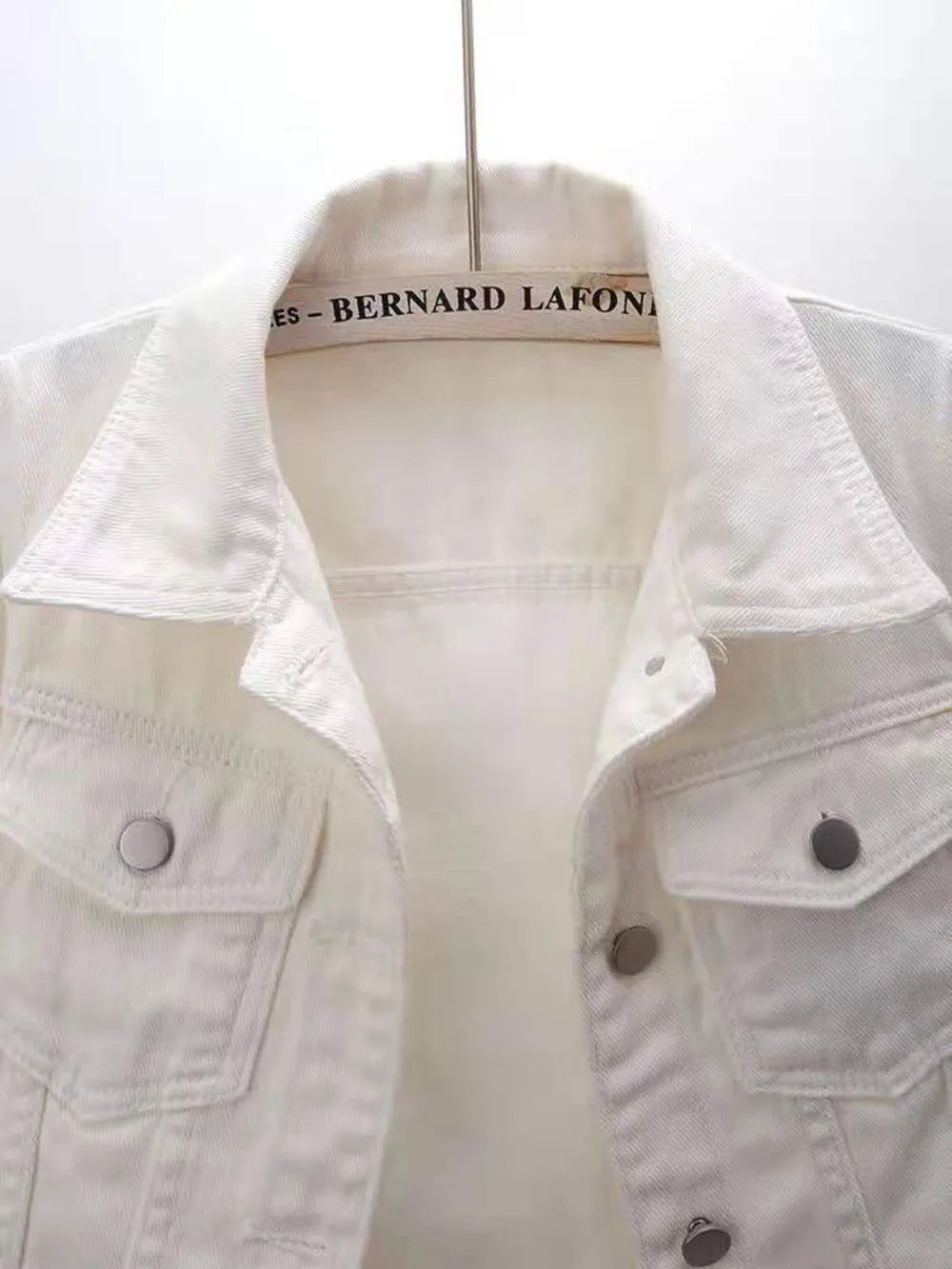 Full Size Cropped Denim Jacket Plus Size Carauana Store