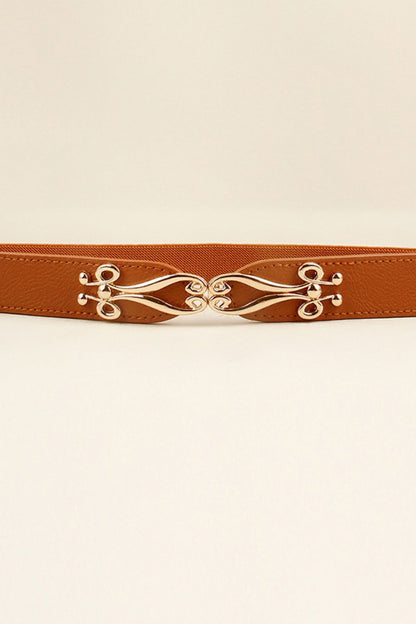 Alloy Buckle Elastic Belt Carauana Store