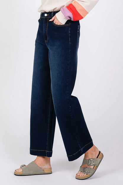 SAGE + FIG High Waist Wide Leg Jeans Carauana Store