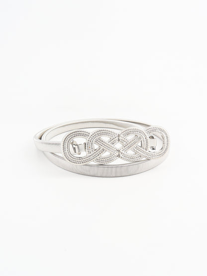 Knot Buckle Metal Belt Carauana Store