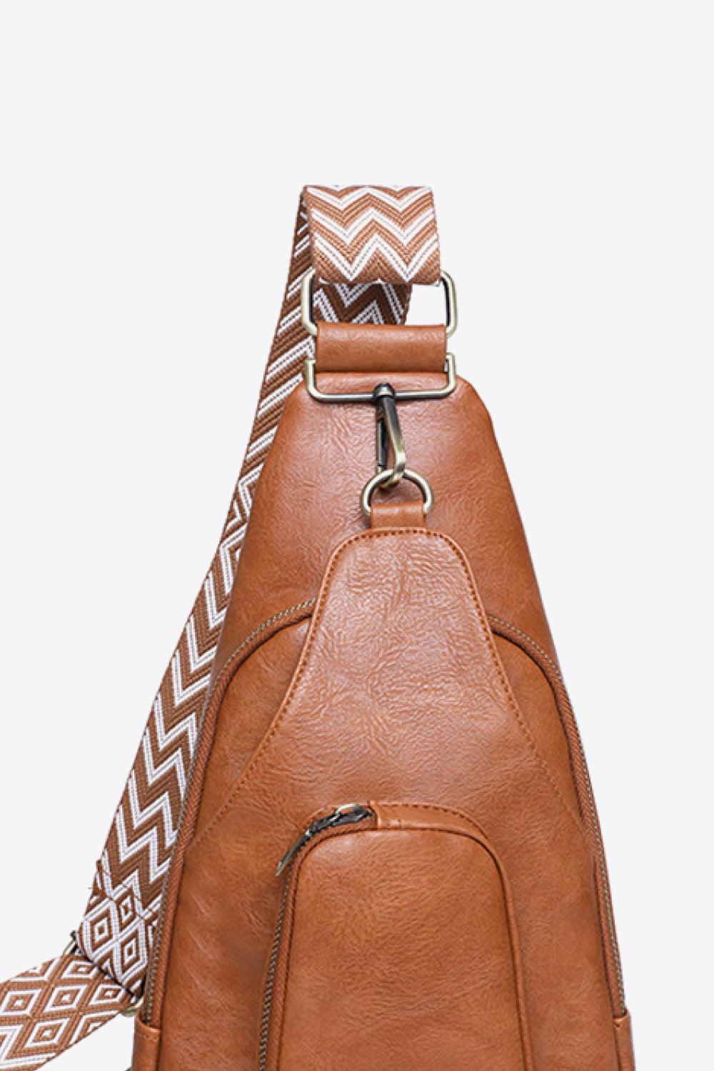 Adored Take A Trip PU Leather Sling Bag Carauana Store
