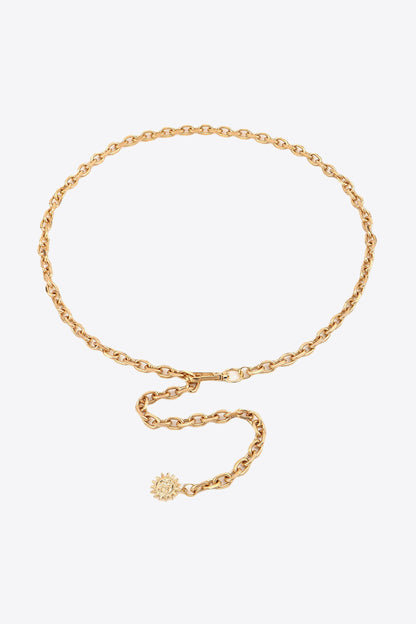 Sun Iron Chain Belt Carauana Store