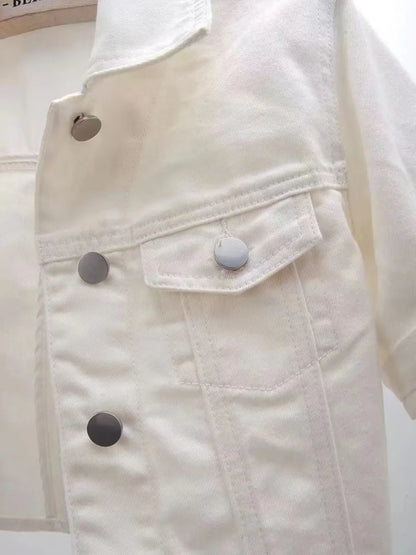 Full Size Cropped Denim Jacket Plus Size Carauana Store