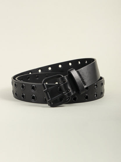 Grommet PU Leather Belt Carauana Store