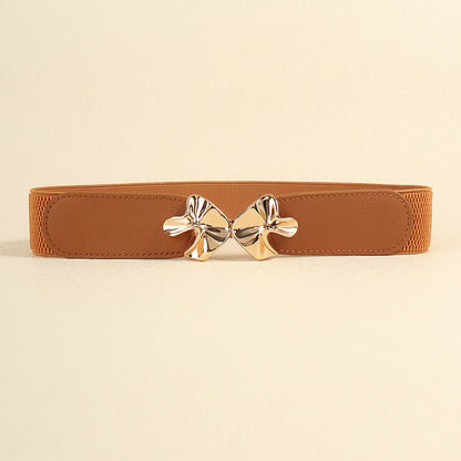 Alloy Buckle Elastic Belt Carauana Store