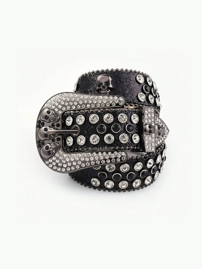 PU Leather Skull Belt Carauana Store