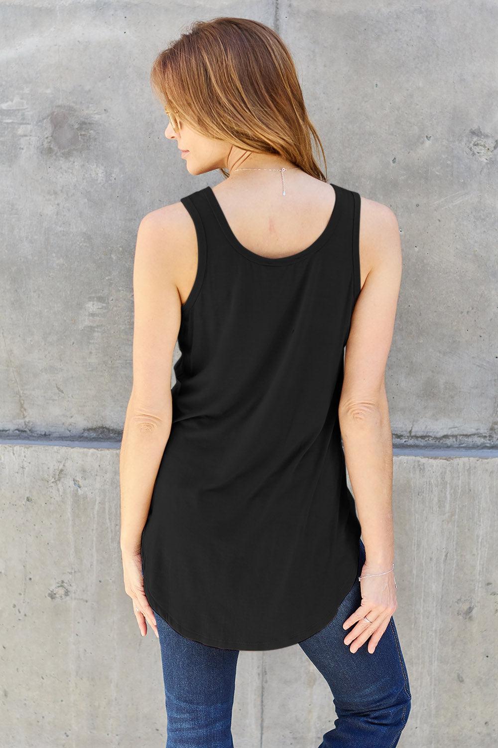 Basic Bae Full Size Round Neck Tank Carauana Store