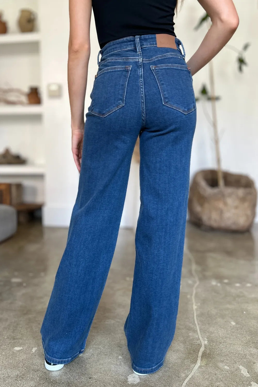 Judy Blue Full Size High Rise Straight Jeans Carauana Store