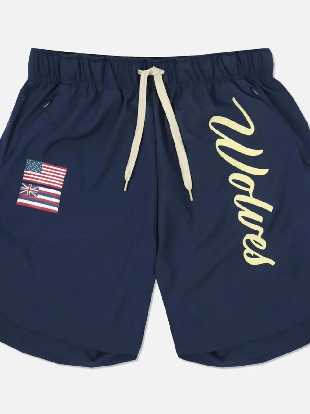 Men's Plus Size Drawstring US Flag Active Shorts Carauana Store