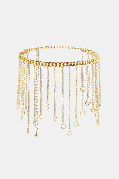 Fringe Chain Alloy Belt Carauana Store