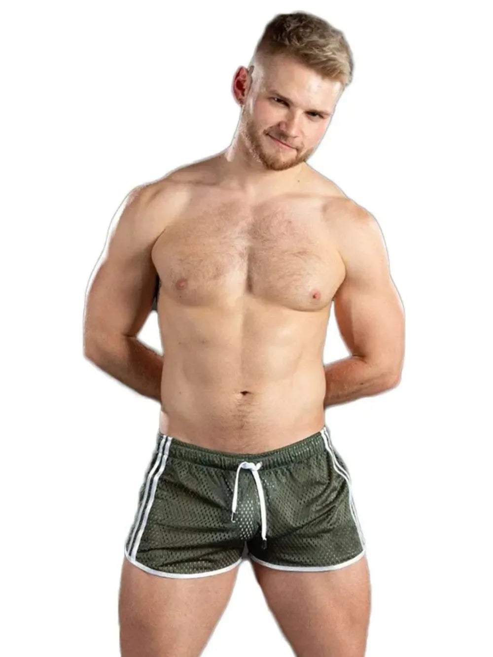 Men's Drawstring Side Striped Active Shorts Carauana Store