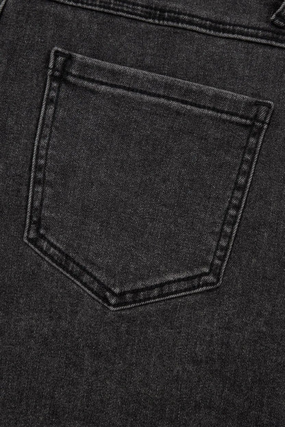 Raw Hem High Waist Denim Shorts Carauana Store