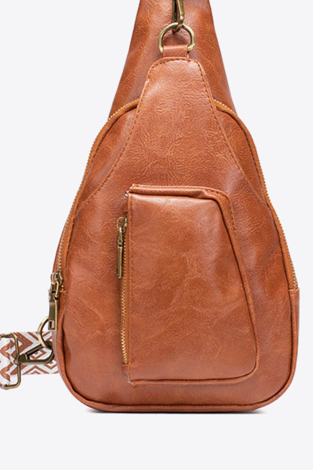 All The Feels PU Leather Sling Bag Carauana Store