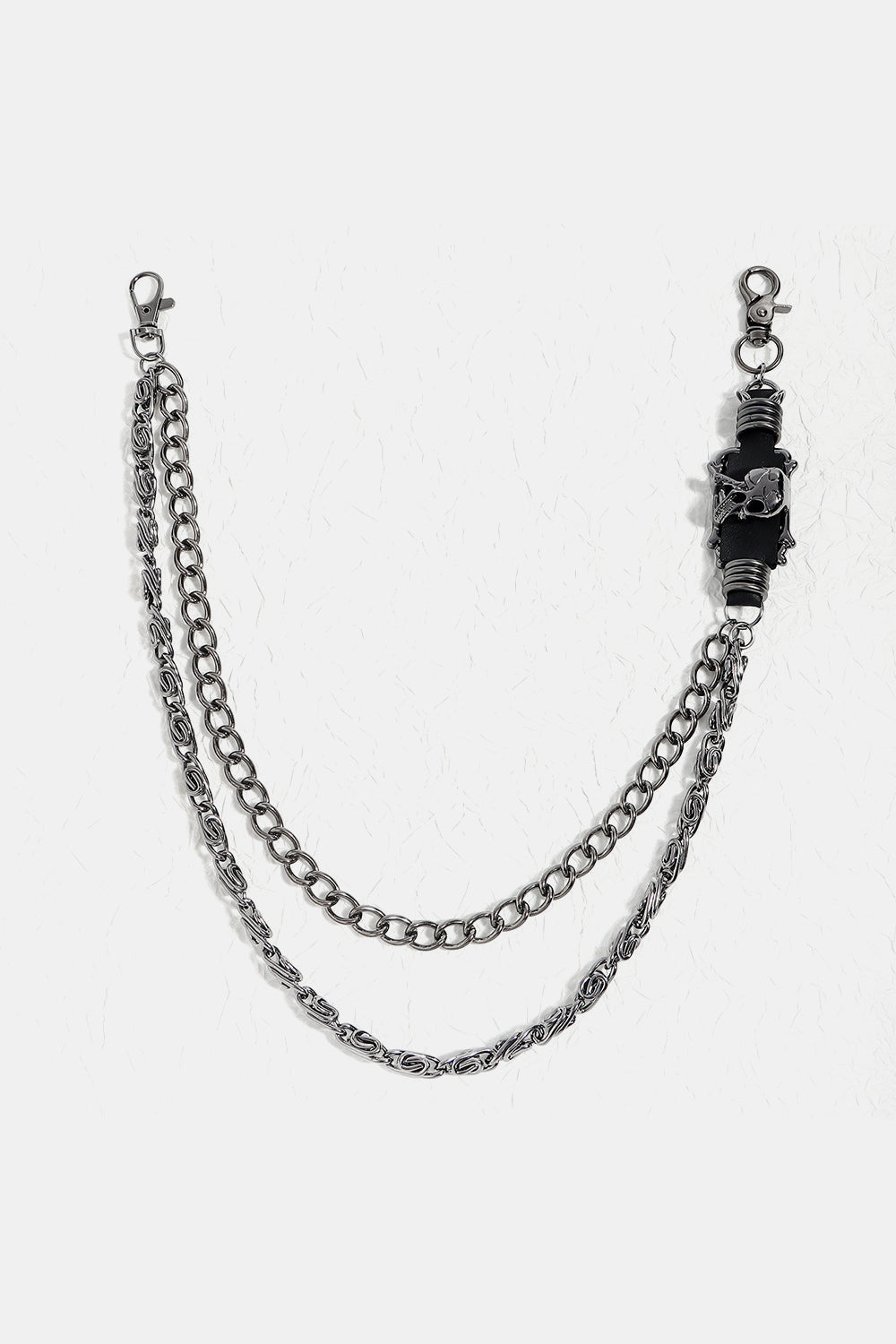 Double Layer Alloy Chain Belt Carauana Store