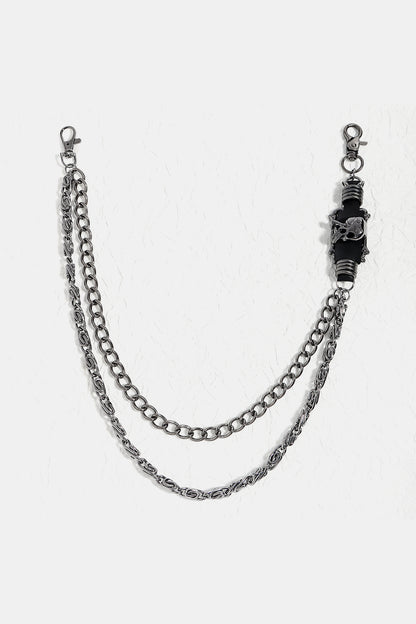 Double Layer Alloy Chain Belt Carauana Store