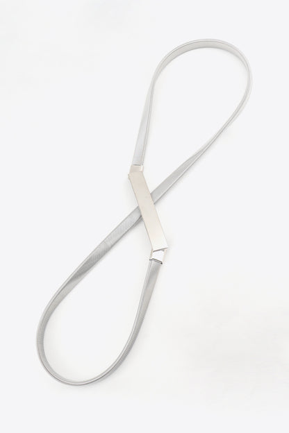 Elastic Iron Skinny Belt Carauana Store