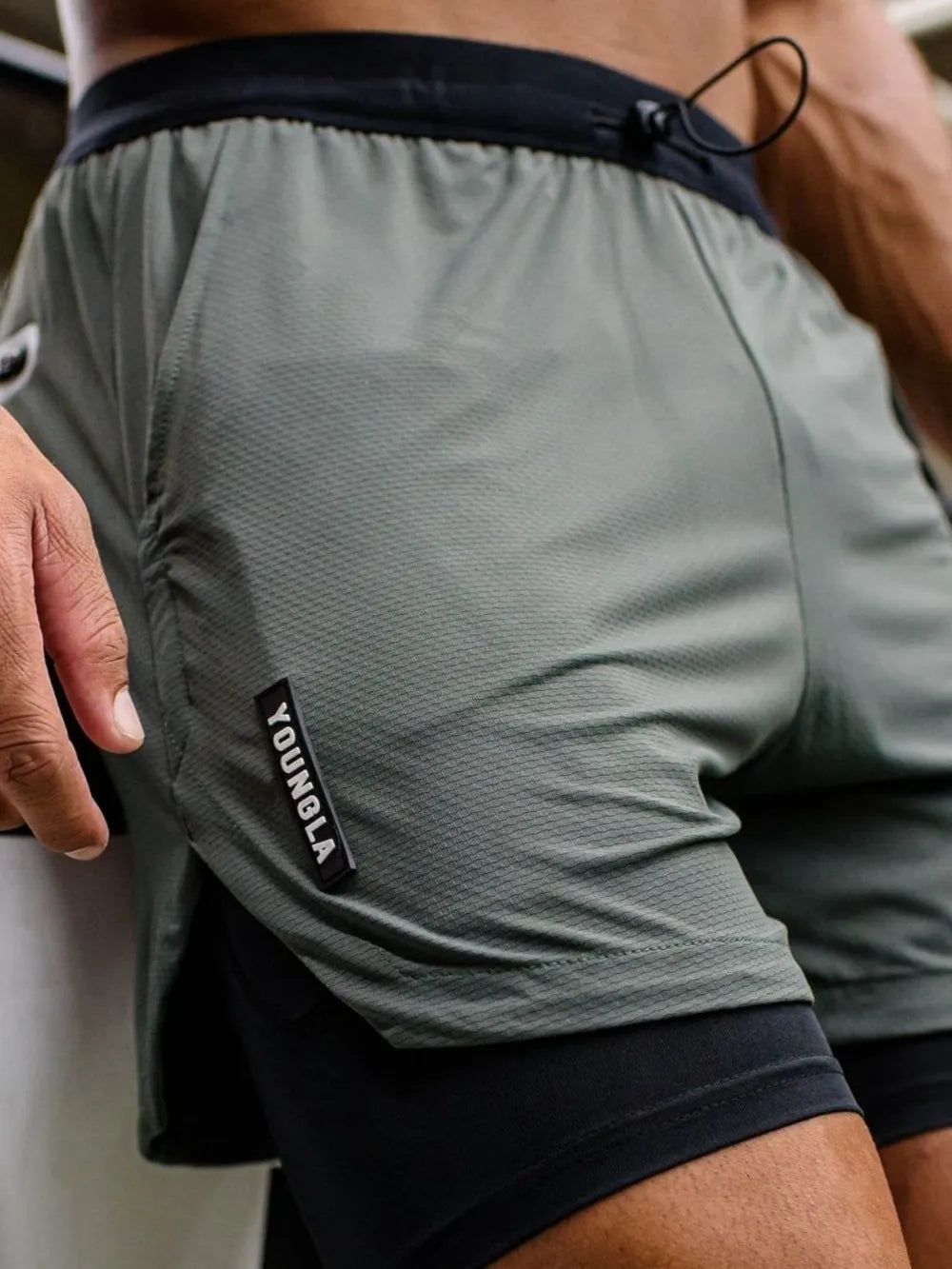 Men's Plus Size Drawstring Shorts Carauana Store