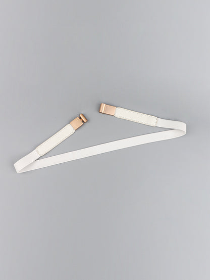 PU Elastic Skinny Belt Carauana Store