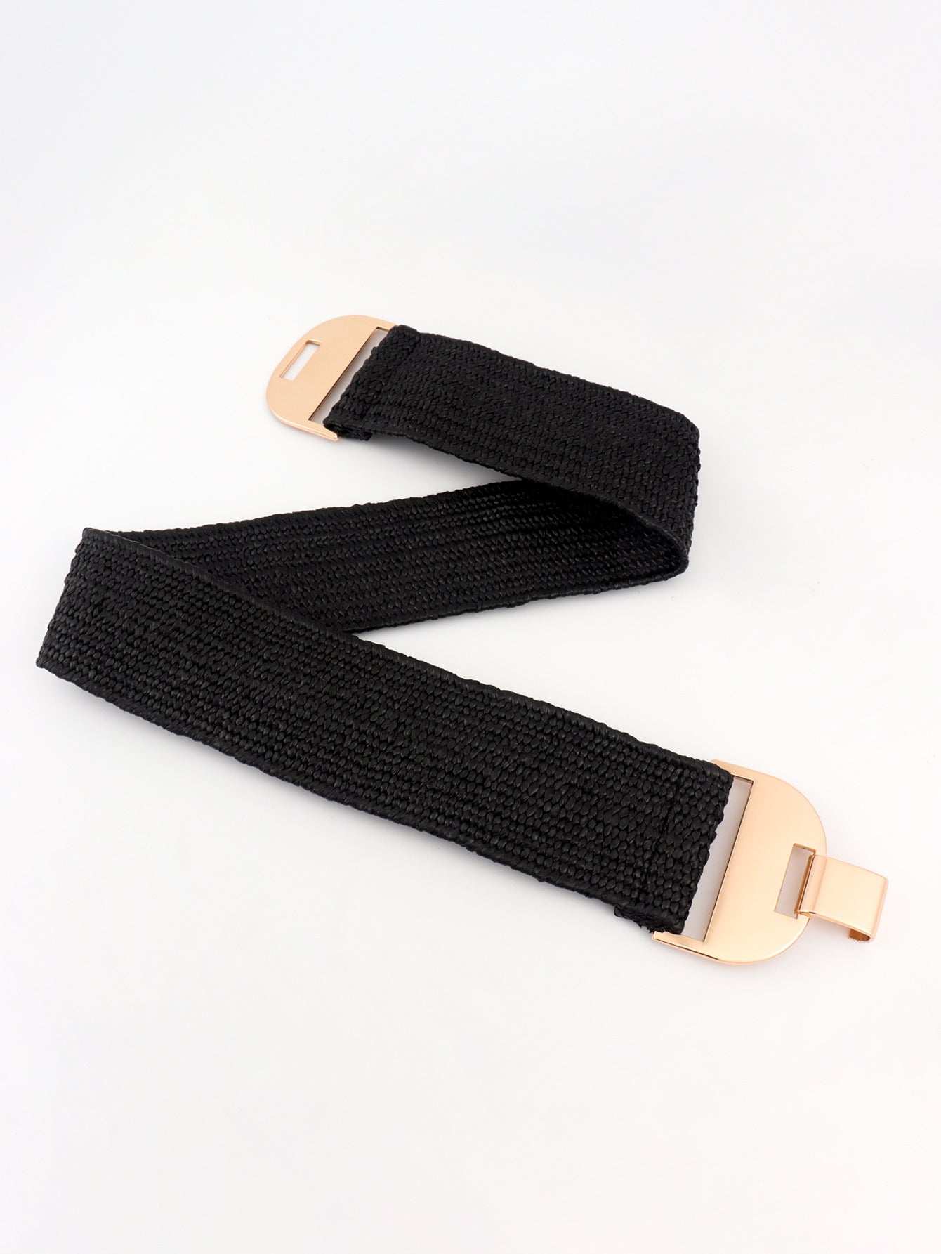 Alloy Buckle Elastic Belt Carauana Store