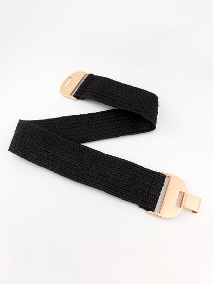 Alloy Buckle Elastic Belt Carauana Store