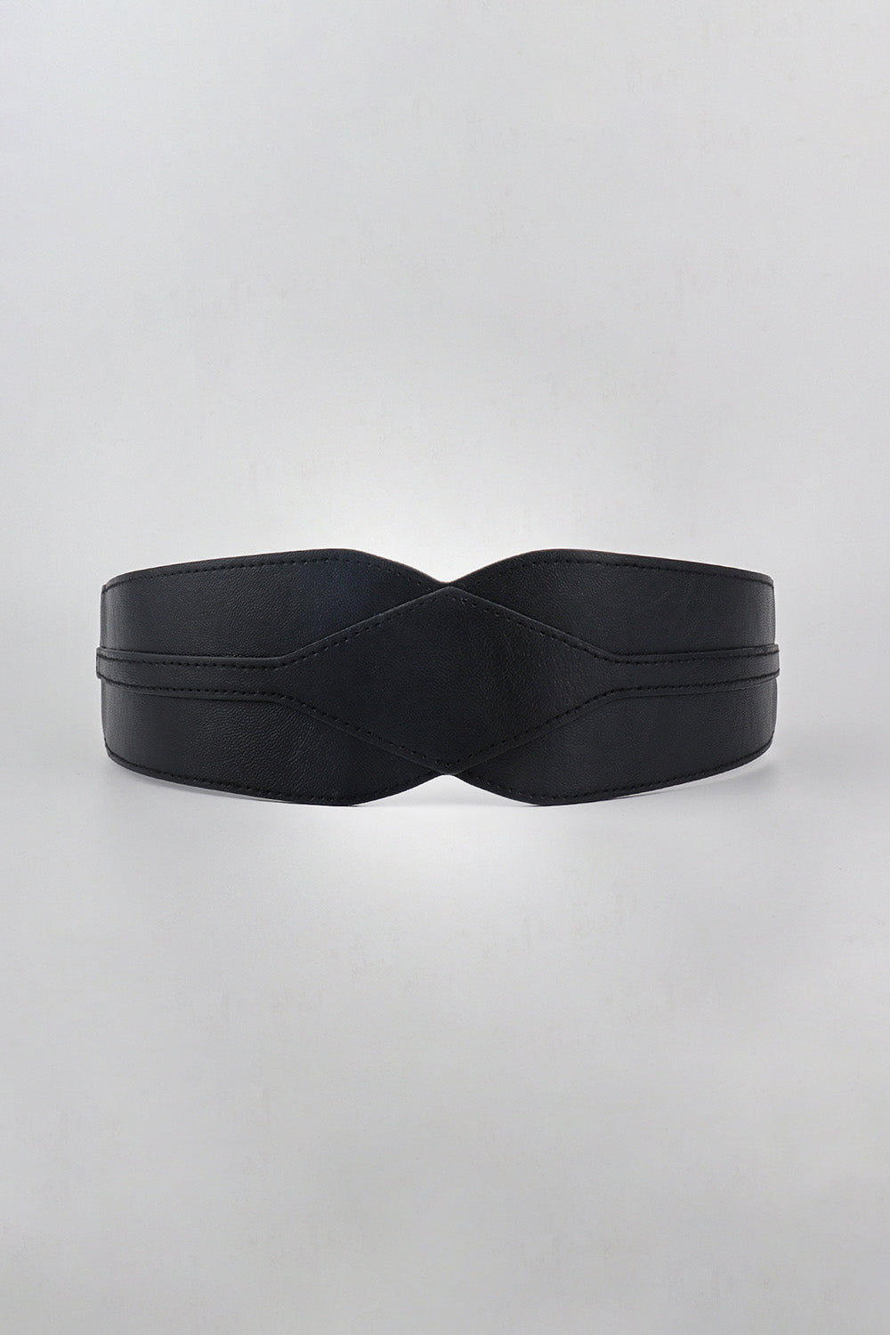 Elastic Wide PU Belt Carauana Store