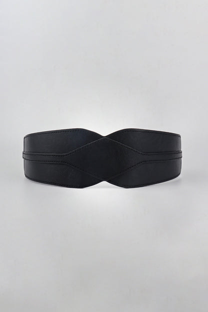 Elastic Wide PU Belt Carauana Store