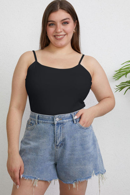 Basic Bae Full Size Round Neck Slim Cami Carauana Store