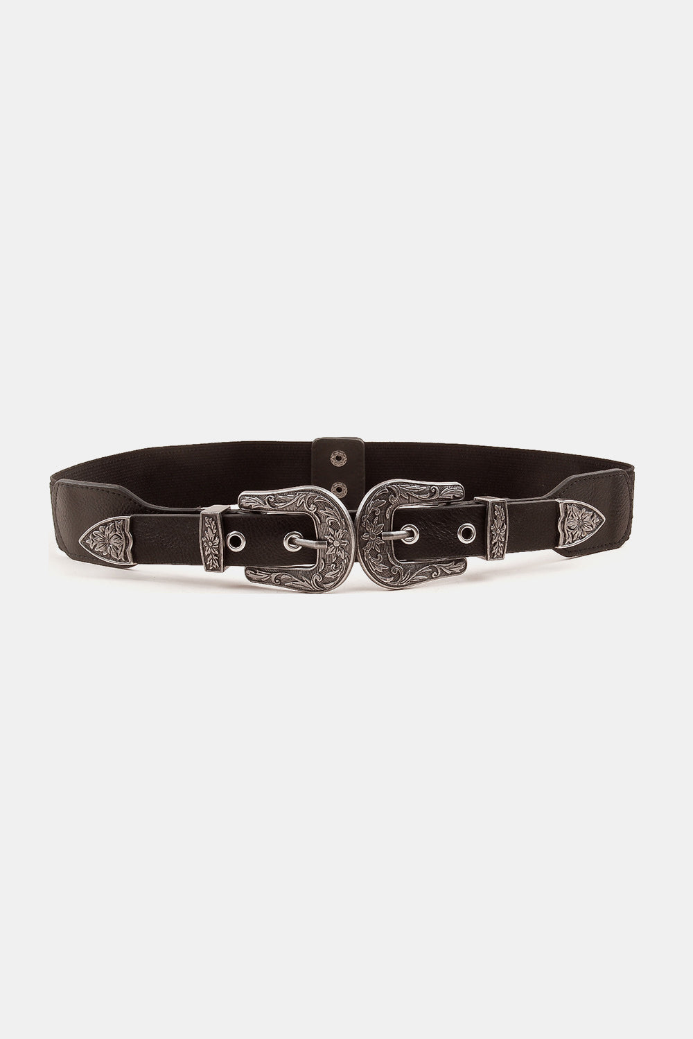 Symmetrical Zinc Alloy Buckle PU Leather Belt Carauana Store