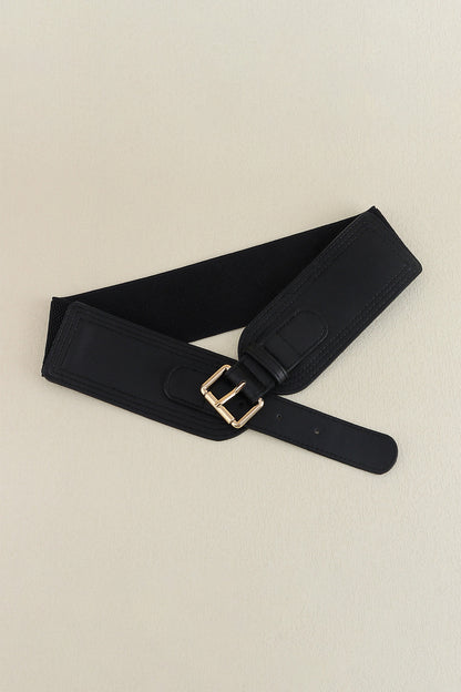 Elastic Wide PU Belt Carauana Store
