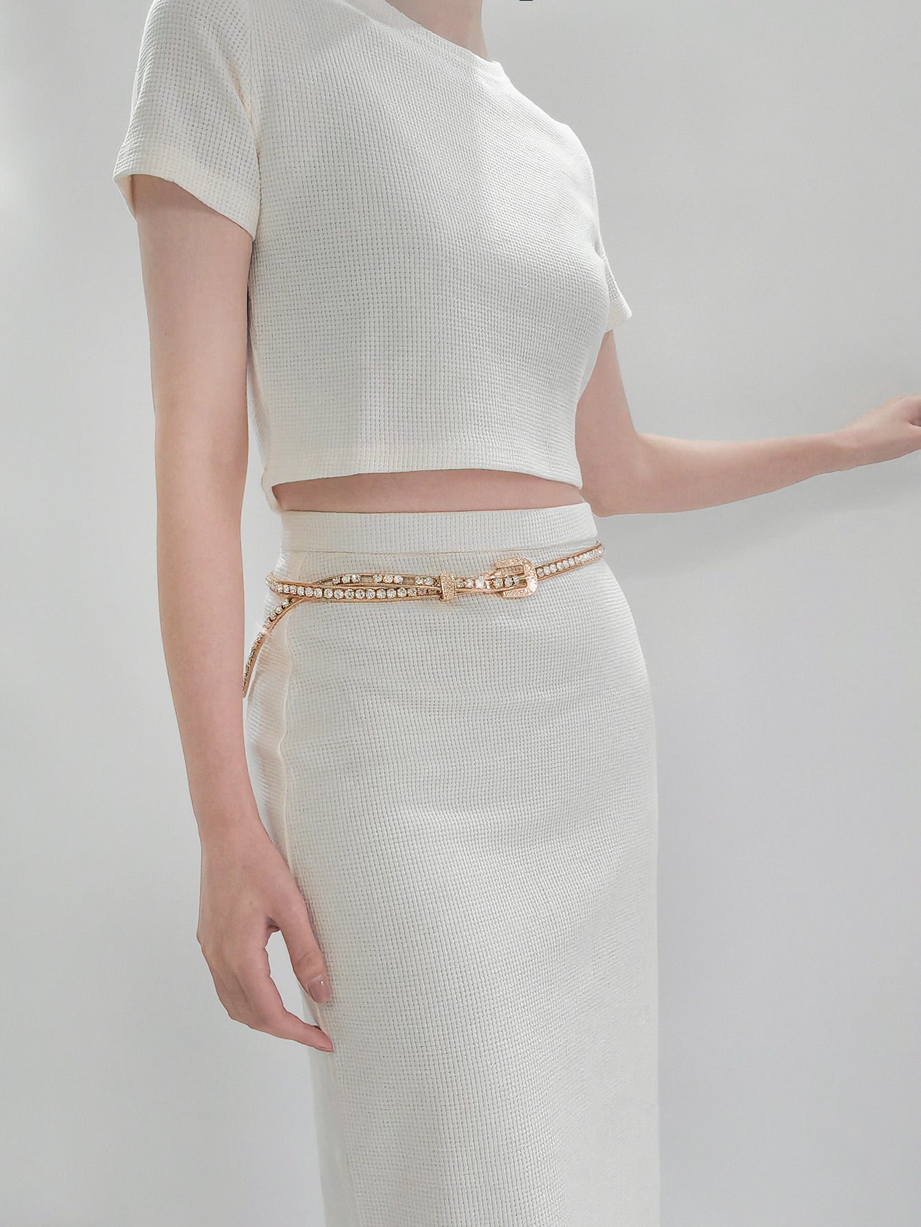 Rhinestone Metal Belt Carauana Store