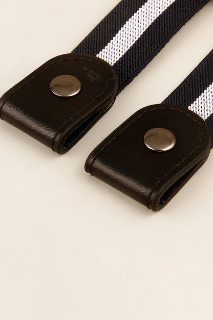 PU Elastic Snap Closure Belt Carauana Store