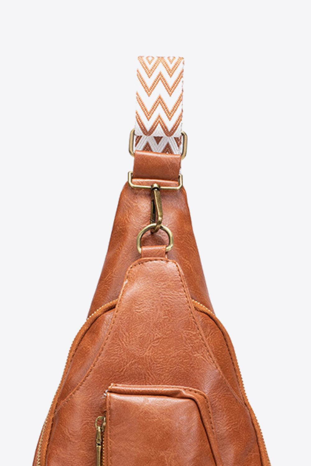 All The Feels PU Leather Sling Bag Carauana Store