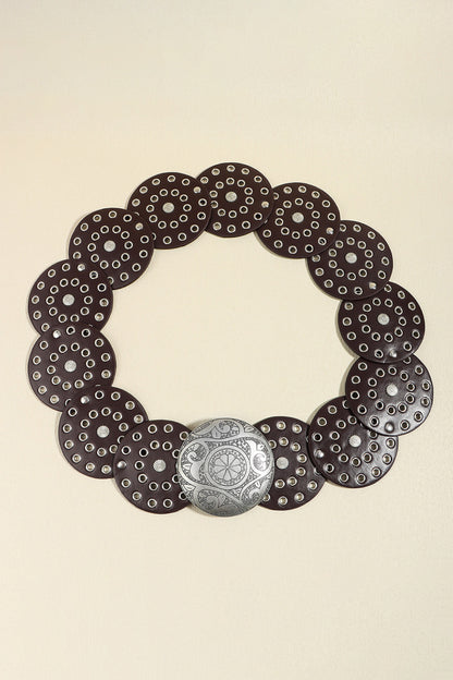 Vintage PU Leather Wide Belt Carauana Store