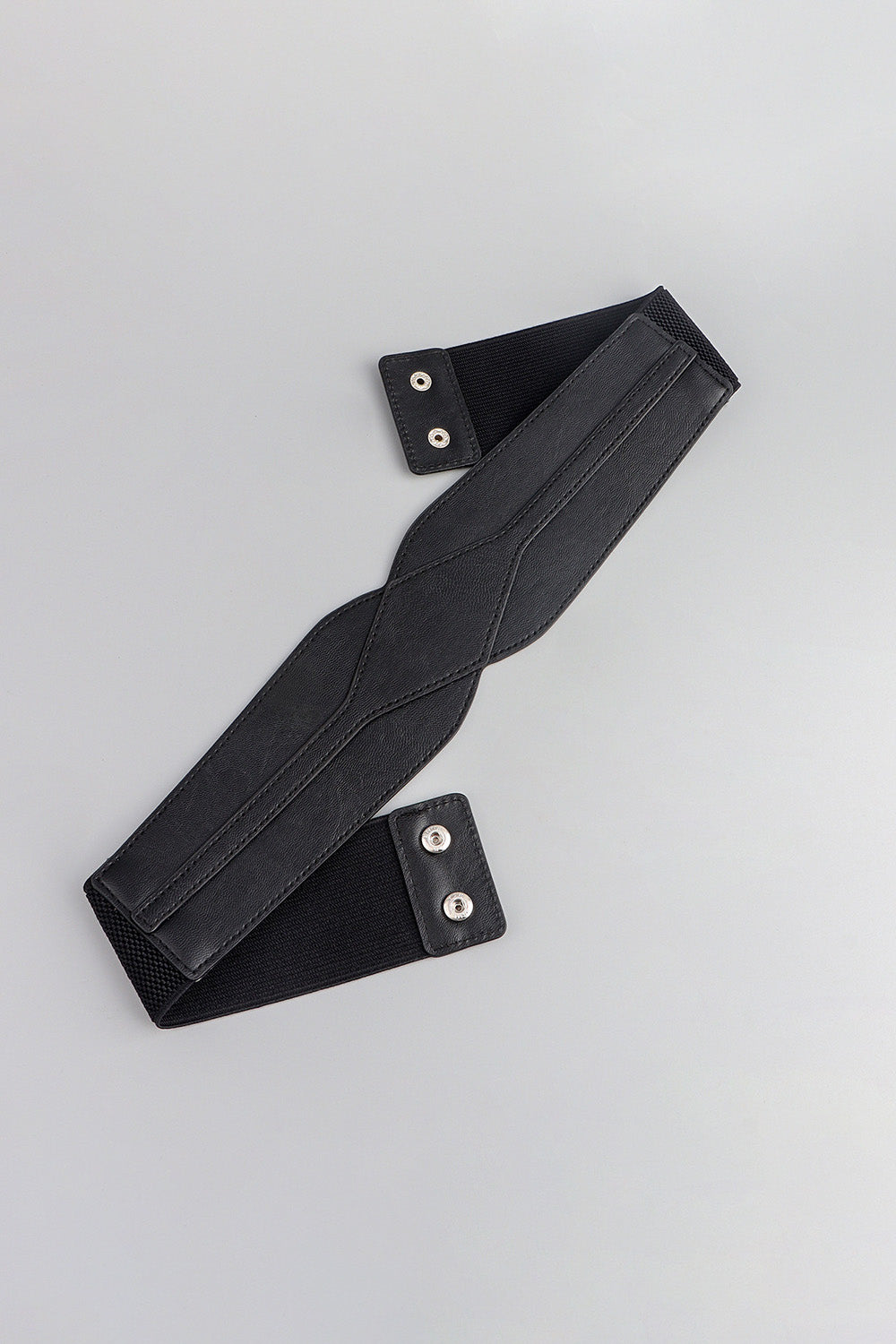 Elastic Wide PU Belt Carauana Store